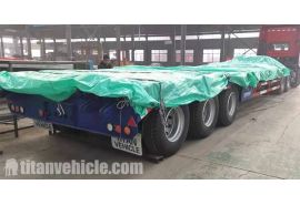 90T Lowbed Trailer will be sent to Zimbabwe Harare on December 23rd.