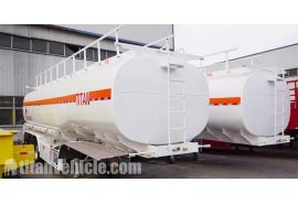 45000Lts Tri Axle Fuel Tanker Trailer will be sent to Nigeria Lagos