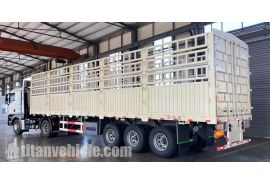 80 Ton Fence Semi Trailer will be sent to Zambia