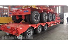 4 Axle Beam Transport Trailer will be sent to Dominica Santo Domingo