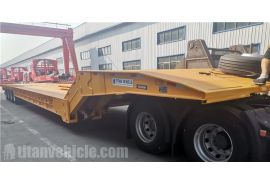 4 Axle Folding Gooseneck Trailer will be sent to Eritrea