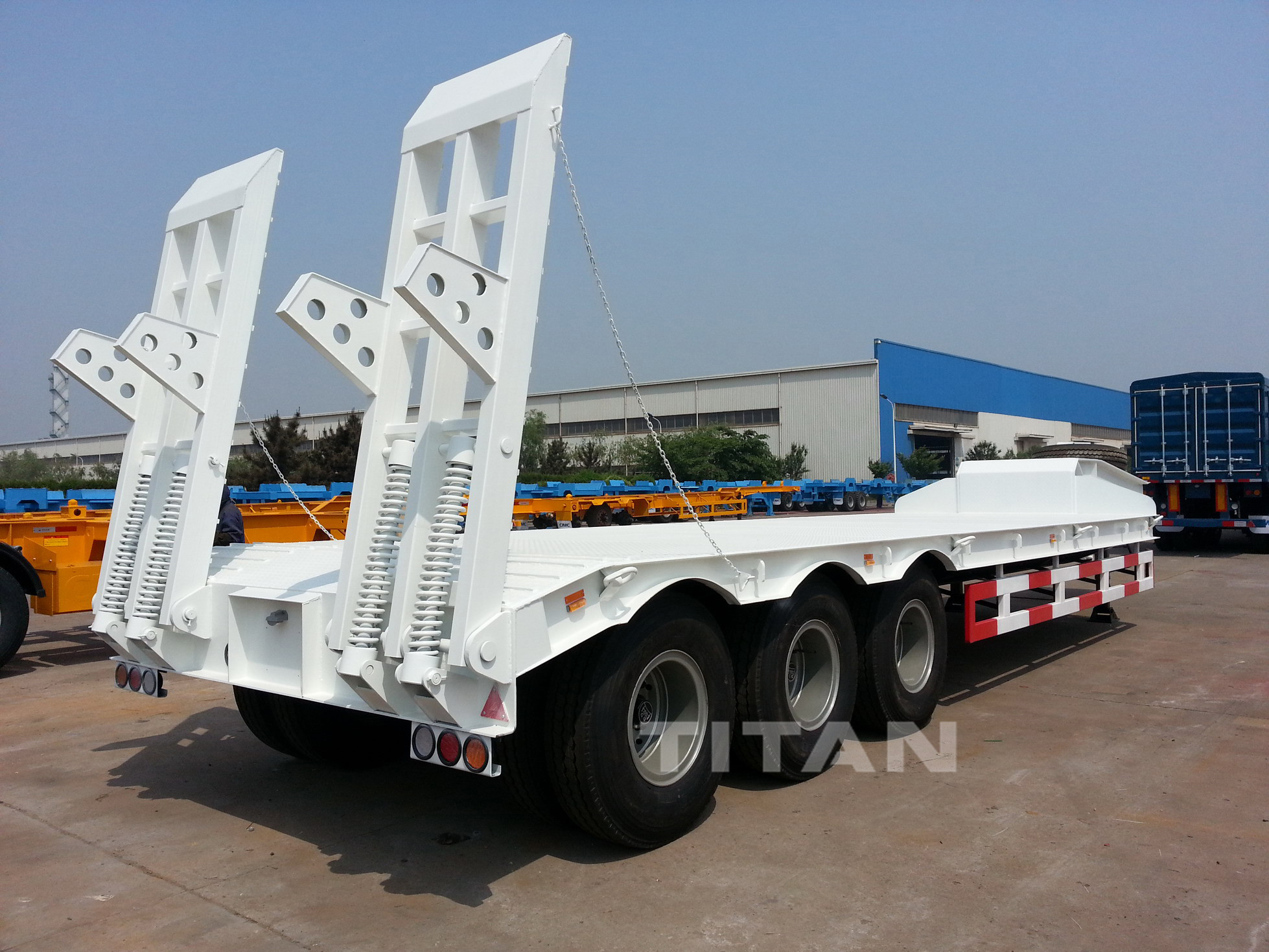 80ton lowbed trailer 