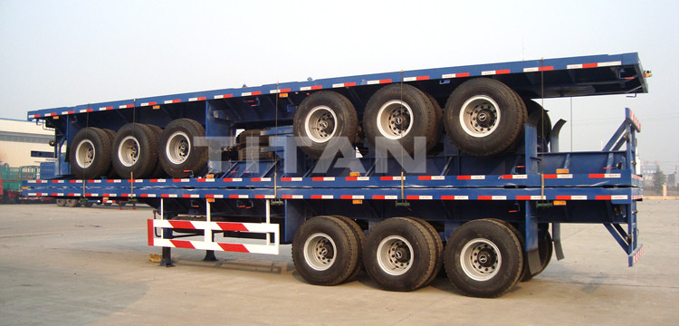 3 axles flad bed trailer for sale