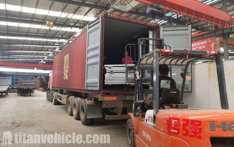 3 Axle Cargo Semi Trailer For Sale