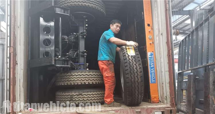 Details of 3 Axle Flatbed Semi Trailer In Burundi