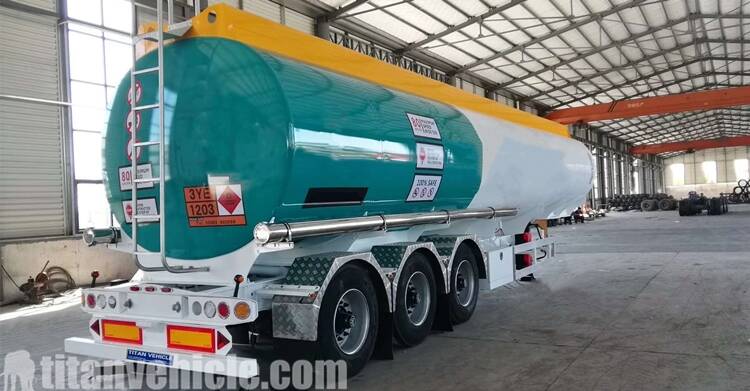 3 Axle Fuel Tanker Semi Trailer For Sale