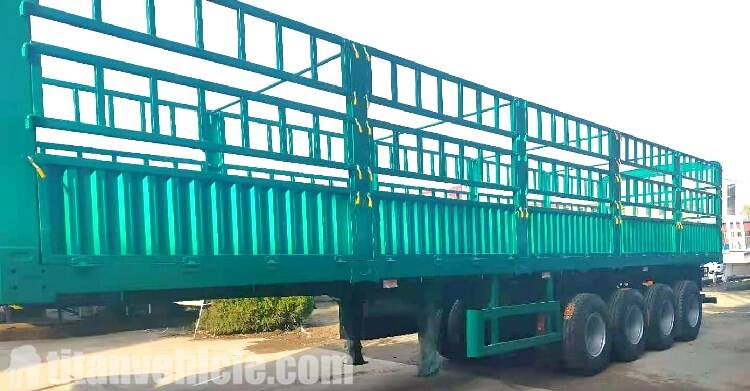 Tri Axle Fence Trailer for Sale Price