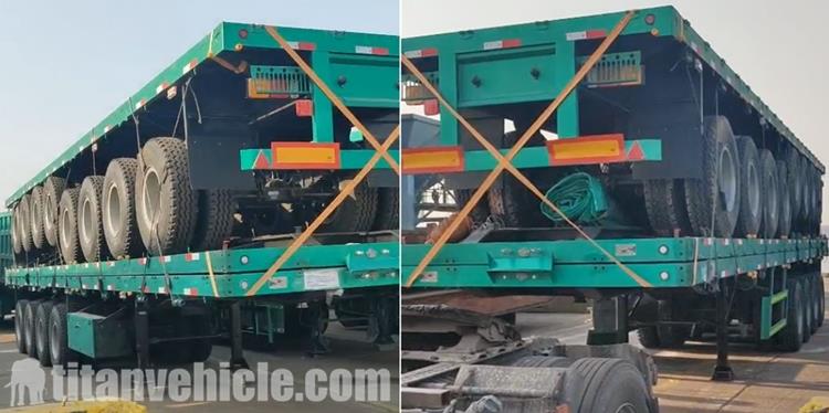 20/40Ft Flatbed Semi Trailer Price