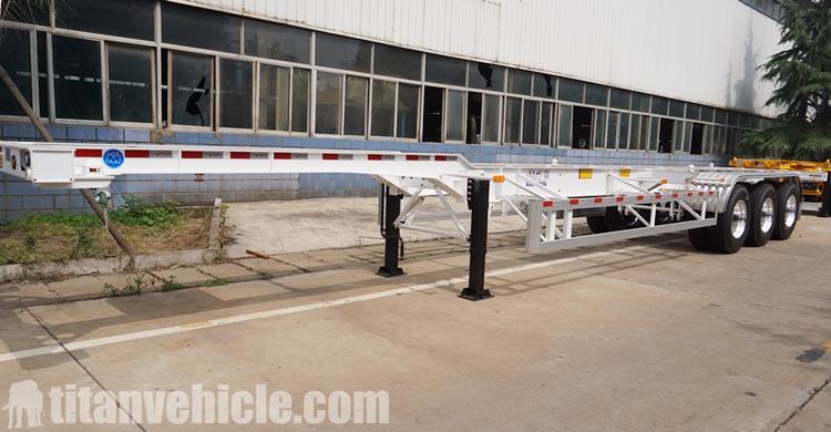 40Ft Skeleton Semi Trailer for Sale In Madagascar