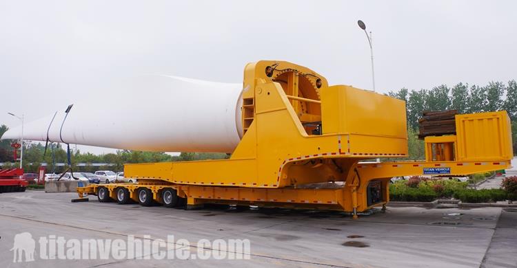 Adapter Trailer for 80m Blade Transportation for Sale In Vietnam