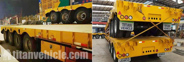 Details of 3 Axle Low Loader Trailer for Sale Manufacturer