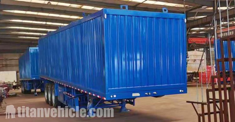 How Much is 40T Box Semi Trailer