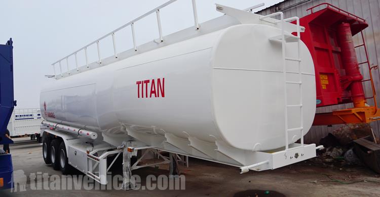 Tri Axle 40000 Liters Petrol Tanker Trailer for Sale Price