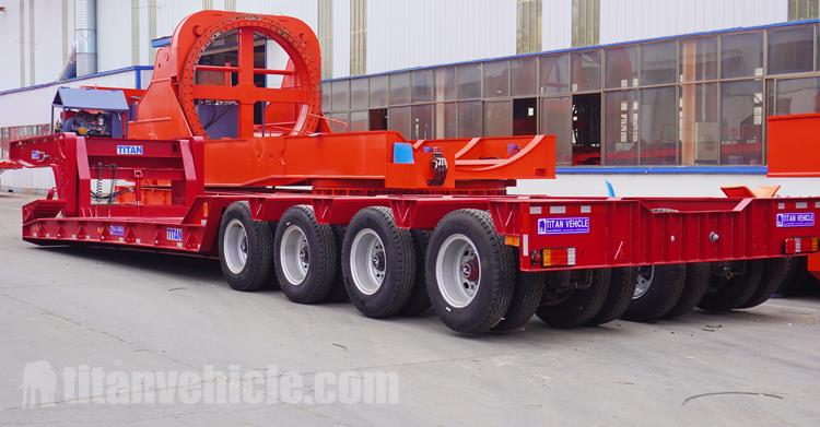 150 Ton Detachable Gooseneck Trailer for Sale Manufacturer