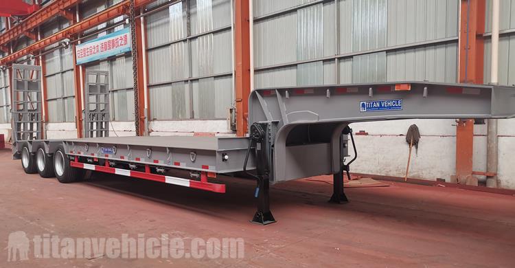 3 Axle 80 Ton Lowbed Trailer for Sale In Philippines