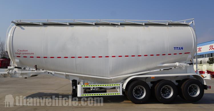 60CBM Cement Tanker Trailer for Sale In Gabon