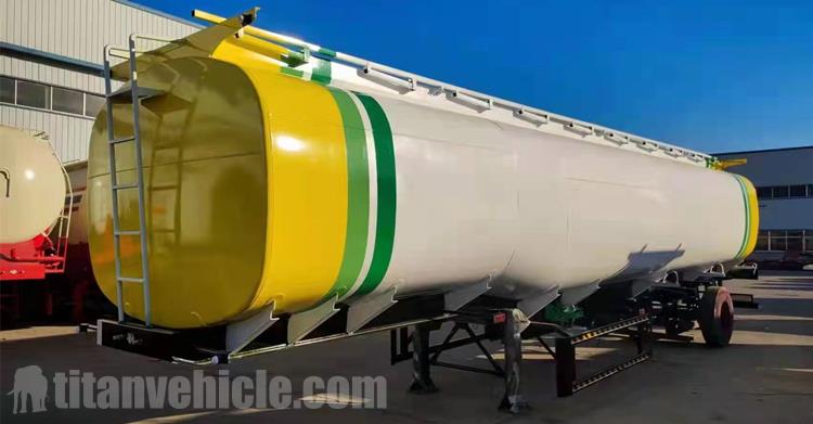 3 Axle 60000 Liters Fuel Tanker Trailer for Sale In Malawi