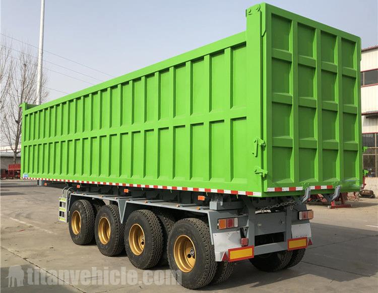 4 Axle 40CBM Tipper Trailer for Sale In Malawi