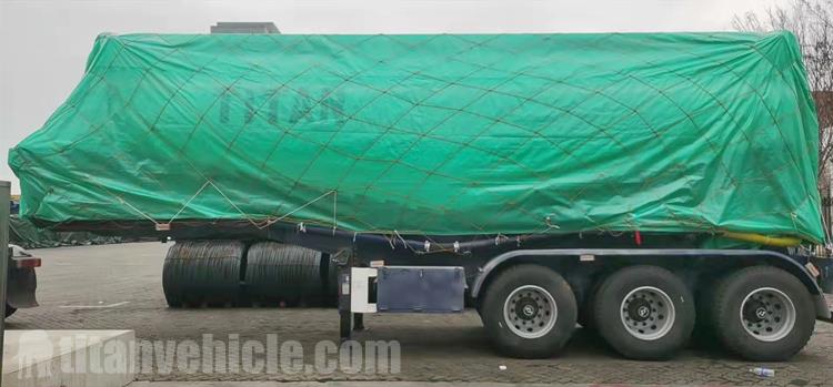 38CBM Bulk Cement Tank Truck Trailer for Sale in Ghana