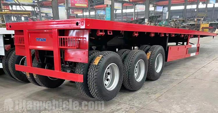 40 Foot Flatbed Trailer for Sale In Burundi Gitega