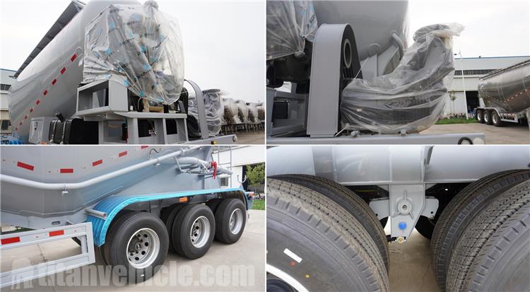 30m3 Bulker Cement Tanker Trailer for Sale In Malawi