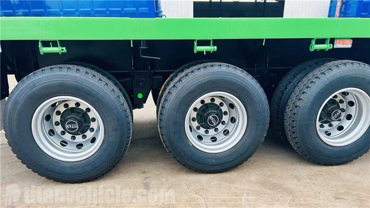 40 ft Tri Axle Flatbed Trailer for Sale In Nigeria Abuja