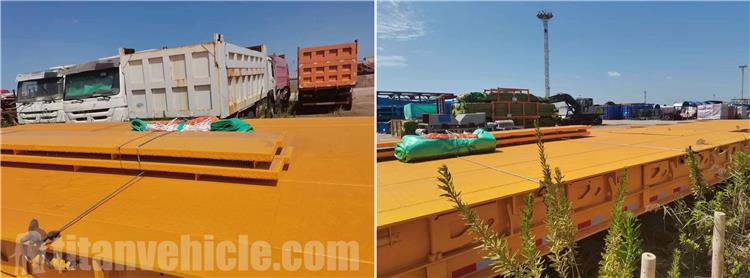 4 Axle Folding Gooseneck Trailer for Sale In Eritrea