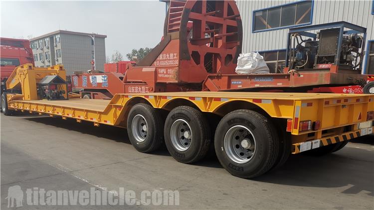 120 Ton Hydraulic Detachable Neck Lowboy Trailer for Sale in Cayman Islands