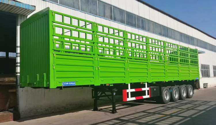 4 Axle Stake Trailer For Sale In Uganda