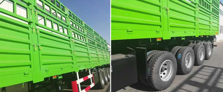 4 Axle Stake Trailer For Sale In Uganda