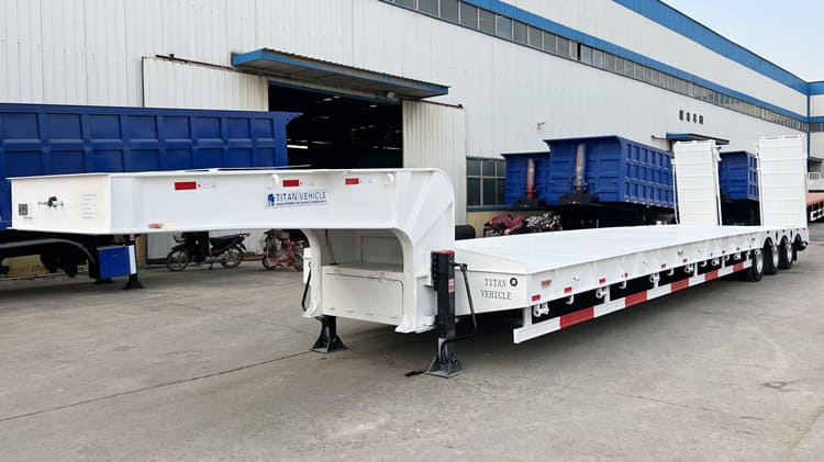 Low Bed Semi Trailer Price 