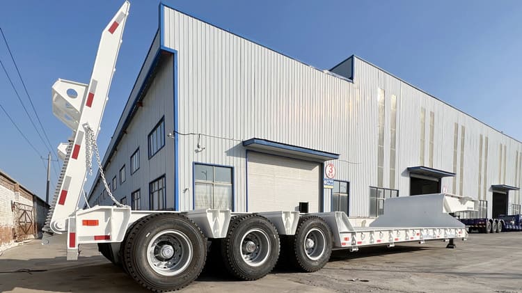 Drop Deck Semi Trailer for Sale